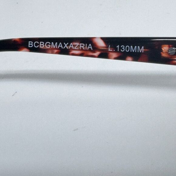 BCBG MAXAZRIA Diversion Burgundy/Tortoise 53-16-130 Women's Sunglasses H16622 - Picture 5 of 7